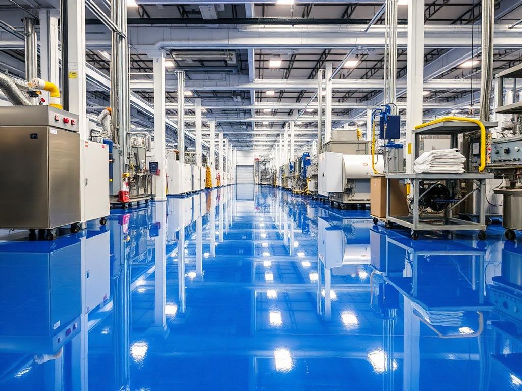 Planta de Envase Nortec — Epóxi autonivelante 3 mm
