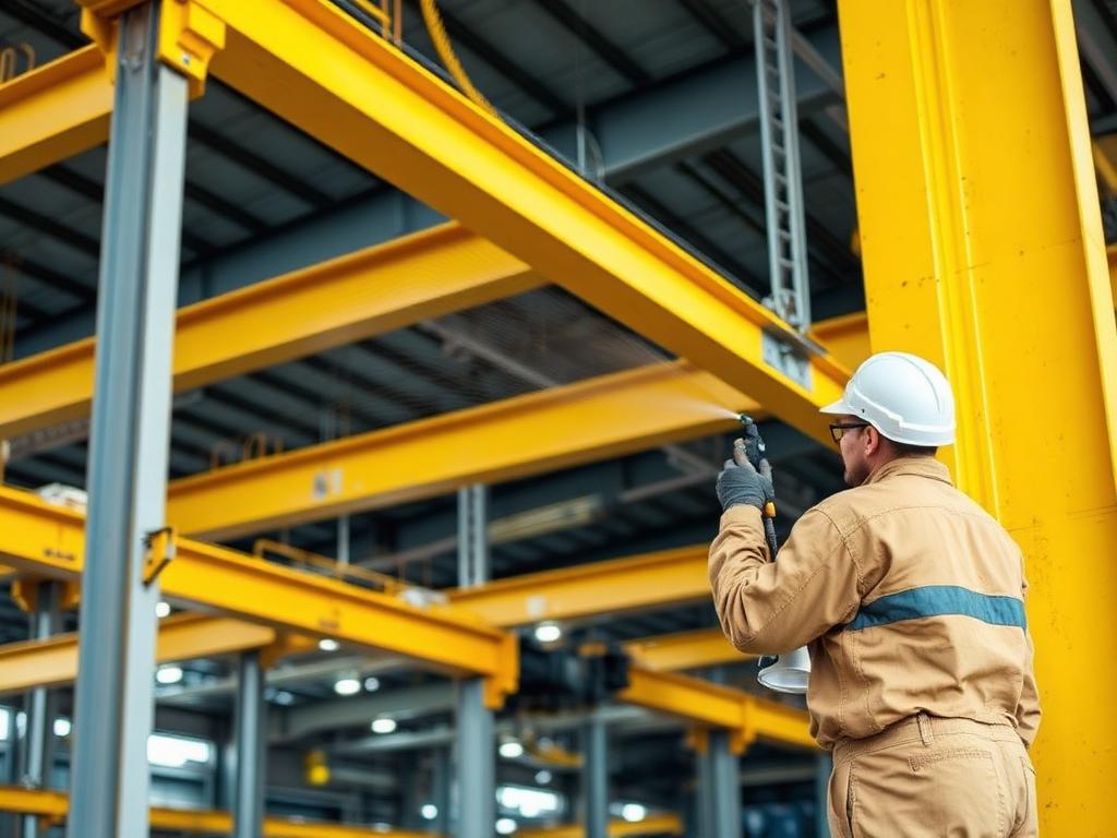 Estruturas Metálicas Braspar — Primer epóxi + PU alifático
